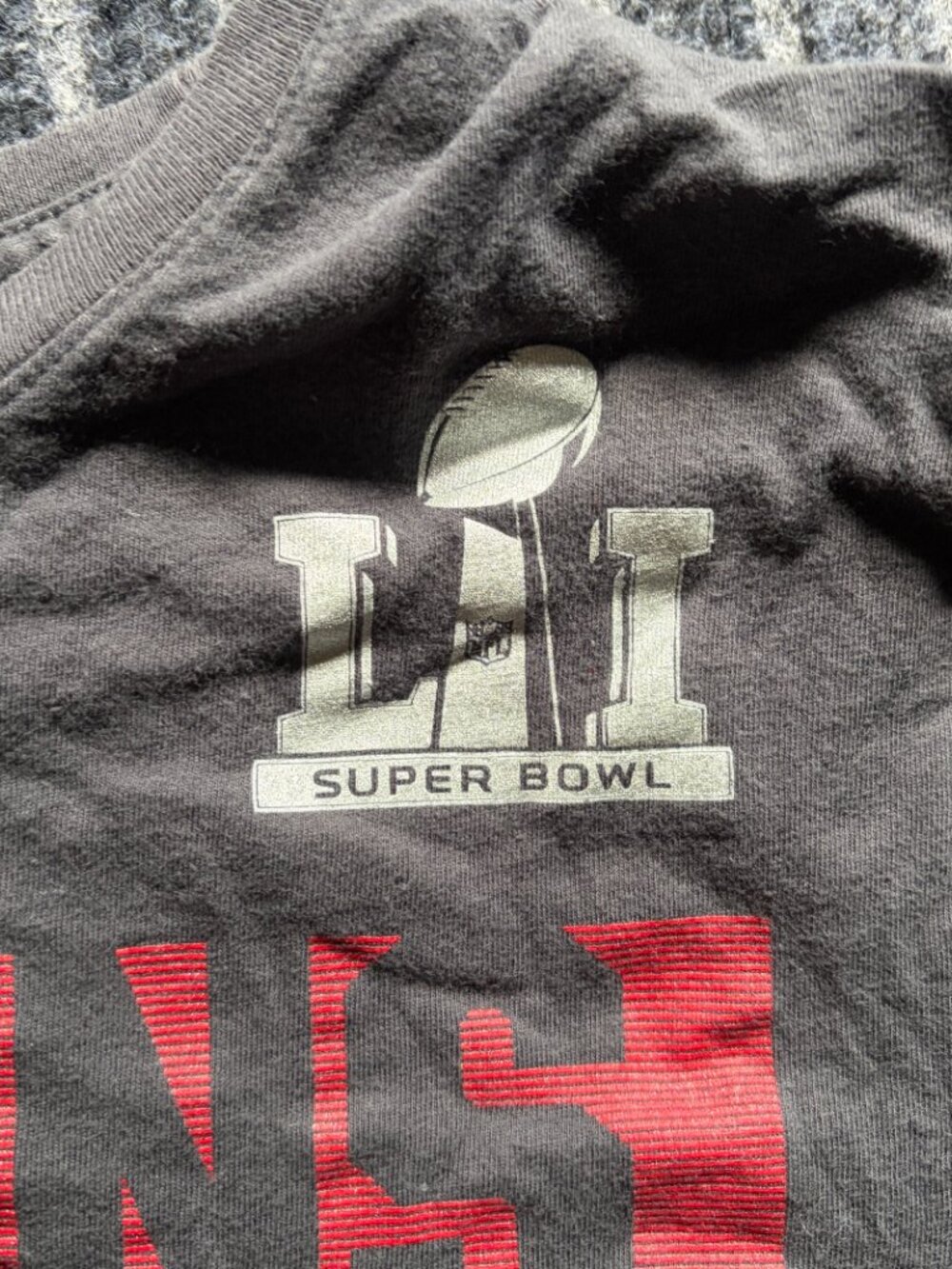 Nike Atlanta Falcons Superbowl LI Long sleeve t shirt Size Small - Picture 7 of 9